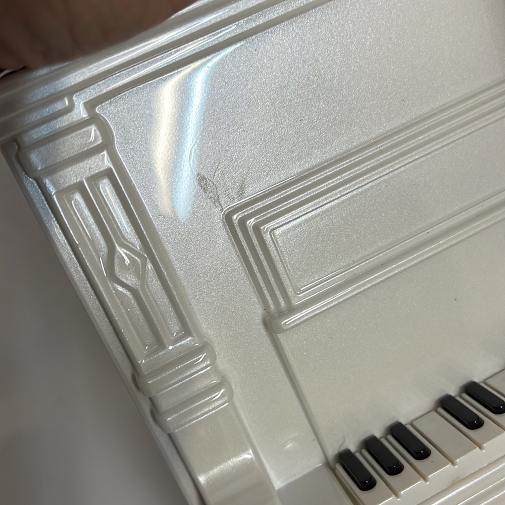 🆕 White Piano Crossbody Novelty Purse Bag - Picture 11 of 12